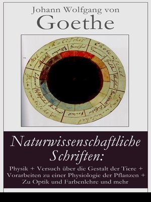 cover image of Naturwissenschaftliche Schriften